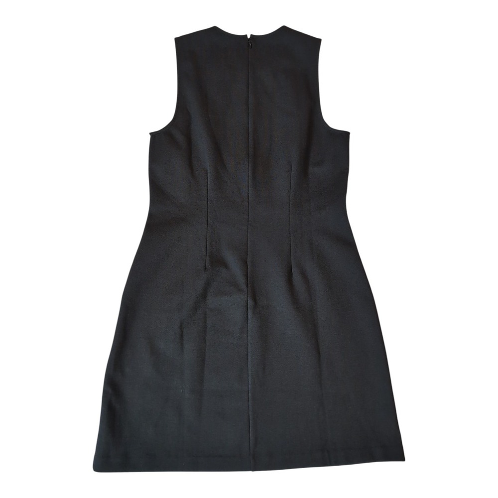 Everlane The Dream Shift Dress Womens Medium Black NEW LBD Quiet Luxury - Picture 5 of 11